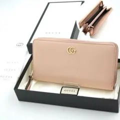 ✨Sランク✨ GUCCI 長財布 マーモント ダブルG ジップアラウンド GG