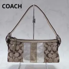 極美品✨コーチ COACH ワンショルダー ハンドバッグ シグネチャー y2k