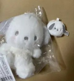 サンリオ ポチャッコ マスコットホルダー しろふわ雲でおひるね ノベルティ