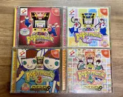 【4本セット】ポップンミュージック 1 2 3 4 ドリームキャスト