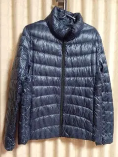 UNIQLO ネイビー キルティングダウンジャケット L