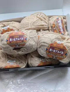 ネオイングス手編糸 アルパカ フィーリン 40g　９玉