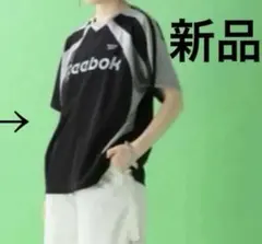 JEANASIS Reebok別注　ゲームTシャツ　ジーナシス　リーボック　黒