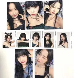 LE SSERAFIM UNFORGIVEN ユニバ トレカ ステッカー セット