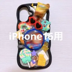 盛り盛り 立体 カラフル アメリカンポップ デコレーションiPhoneケース