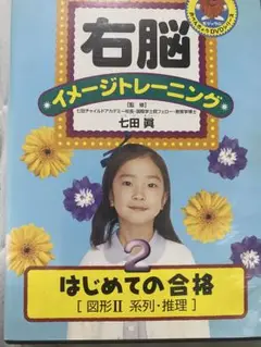 七田　右脳　DVD イメージトレーニング　はじめての合格　図形II　系列　推理