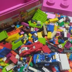 LEGO パーツ まとめ売り 女の子 男の子　大量まとめ売り　ケース付き