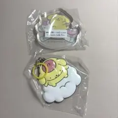 サンリオ めじるしラバーチャーム ポムポムプリン　アクスタ