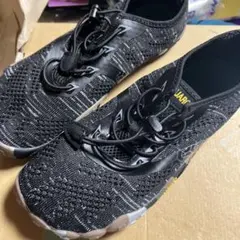 SAGUARO ベアフット ランニングシューズ　カモフラージュグレー