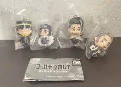 【ゴールデンカムイ】フィギュアマスコット 4点セット