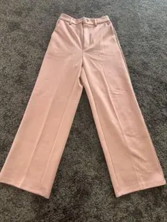 GU ピンク ワイドパンツ Sサイズ