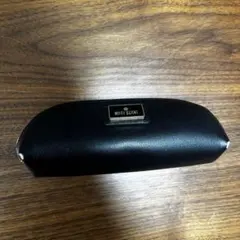 MARY QUANT 筆箱　ブラック　ファスナー付き