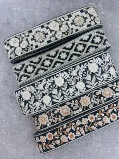 メ*ー様 インド刺繍リボン