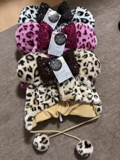 ファンキャップ レオパード柄 3種セット 新品未使用