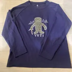 モンベル長袖カットソー 130 ネイビー