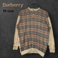 Burberry バーバリー 90s ヴィンテージ ノバチェック 薄手 Mサイズ