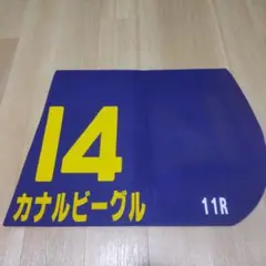 【新品未使用】東京シティ競馬 東京ダービー レプリカゼッケン（カナルビーグル）