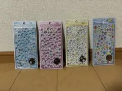 しずくちゃん ボンボンドロップシール ミニ4種セット