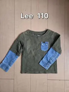 Lee 110 重ね着風ロンT