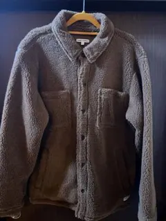 オレンジ ボアジャケット