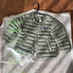 DOUBLE.B キッズ ダウンコート 90cm オリーブグリーン