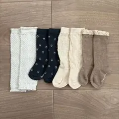 ベビー靴下 レッグウォーマー 4足セット