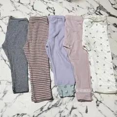 ズボン　パンツ　90cm ５点セット　まとめ売り　女の子　秋冬