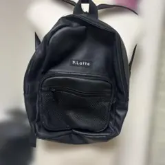 P.Latte 黒 リュック・バックパック