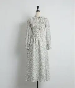 tocco closet トッコクローゼット 花柄 ロングワンピース 試着のみ