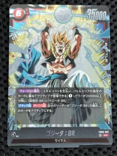 ドラゴンボール　FB09 DUAL EVOLUTION ゴジータ:BR SR