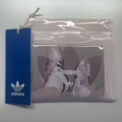 adidas ORIBBON シューレース ホワイト ピンク