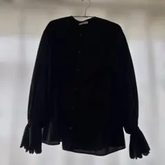 Yoli Simple frill blouse for gather - メルカリ