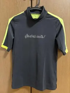 WAAC モックネックシャツ ブラック×イエロー サイズ2のサムネイル