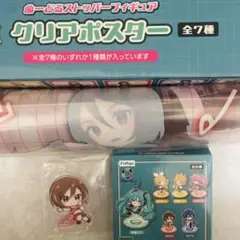 MEIKO フリューくじ ポスター ミニアクリルスタンド セット