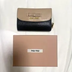 ✨極美品・箱保証書✨ ミュウミュウ キーケース RFID クリスタル