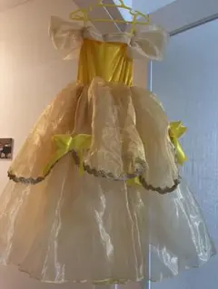 イエローフリルドレス（試着のみ）