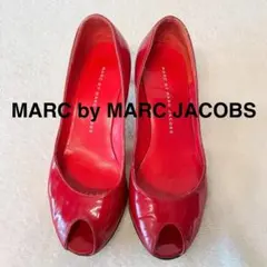 MARC by MARC JACOBS ／オープントゥ パンプス 赤 22.5のサムネイル