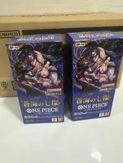 テープ付きワンピースカードゲーム 蒼海の七傑 OP-14 4BOXセット