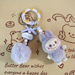 ラブブ キーホルダー