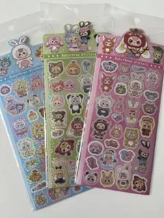 ベイビースリー キャラクターシール 3枚セット