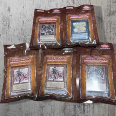 【断捨離】遊戯王カードゲーム　アクリルブロック　5点セット