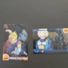 ドラゴンボール 森永ウエハース カード 2枚