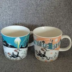 アラビア　ARABIA　ムーミンバレー パーク 　マグカップ　 2個セット