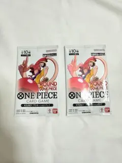ワンピース カード ラウンドワン プロモーションパック 未開封 2パック