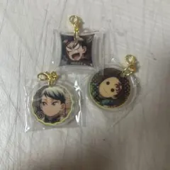 鬼滅の刃　コミカル顔チャーム　村田　愈史郎　炭治郎