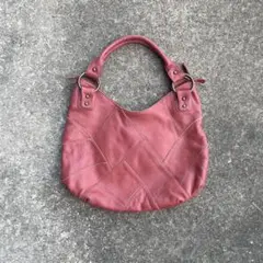 00s archive design Leather shoulder bag