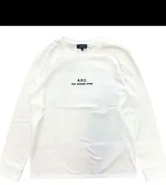 A.P.C. アーペーセー ロングTシャツ 刺繍 ロゴ xs メンズ