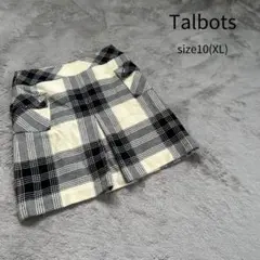 Talbots タルボット スカート チェックスカート ミニスカート 10 XL