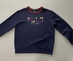 Polo Ralph Lauren トレーナー L (14-16) ネイビー/赤