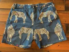 Bohemians ラブゼブラ柄　ショートパンツ。